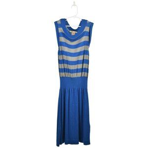 Tulle Sweater Dresses L Blue